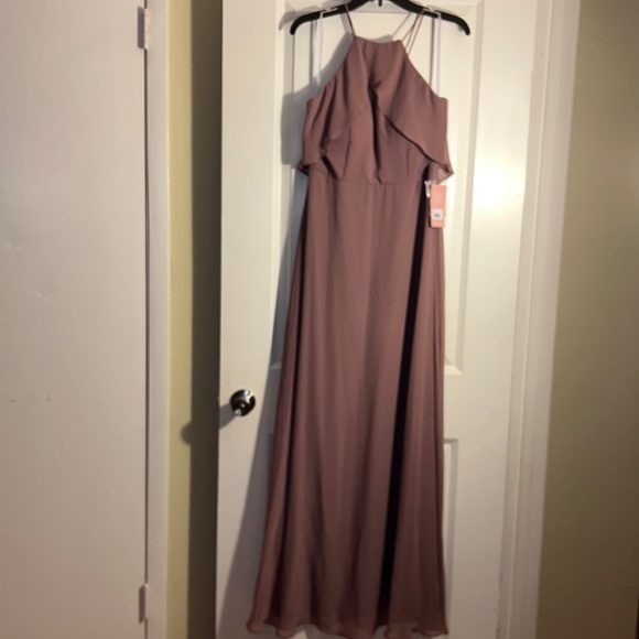 Birdy Grey Dresses & Skirts - Birdy Grey, Bridesmaids Dress, L, Jules, Dark Mauve